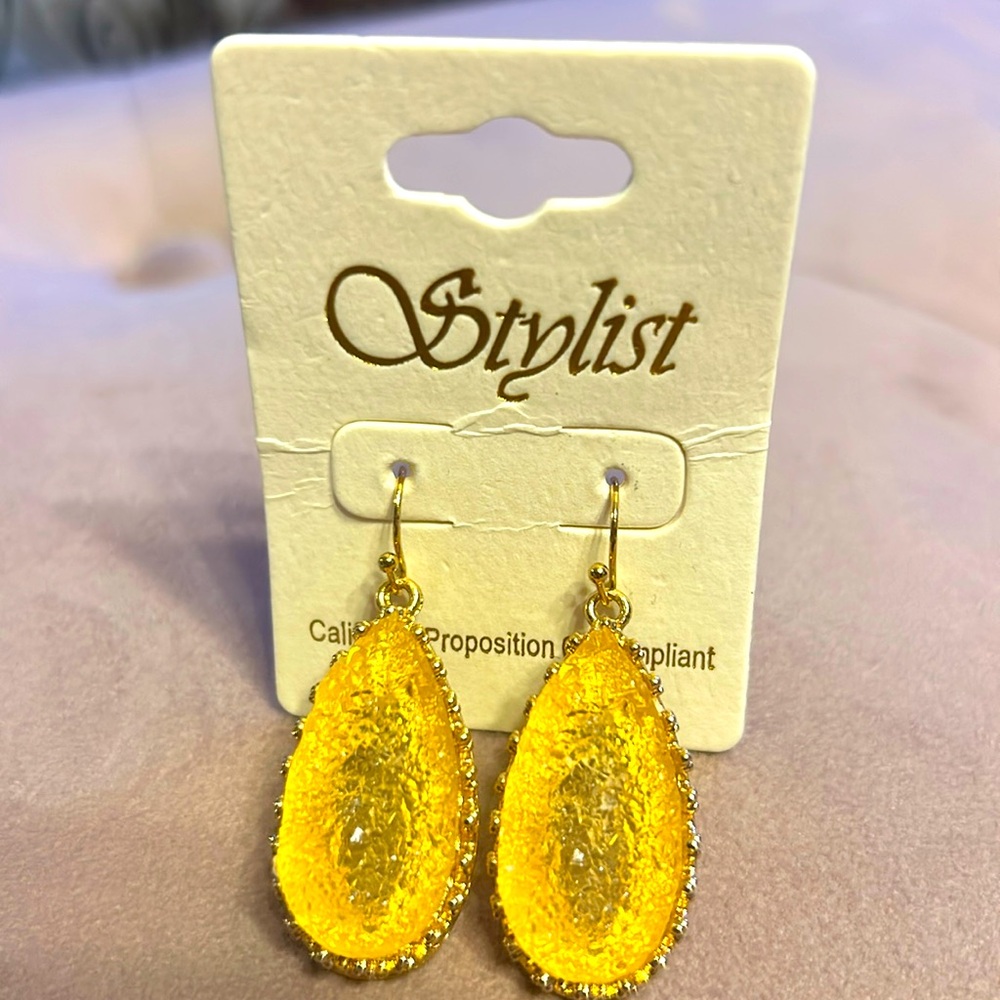 NWT gold earrings
